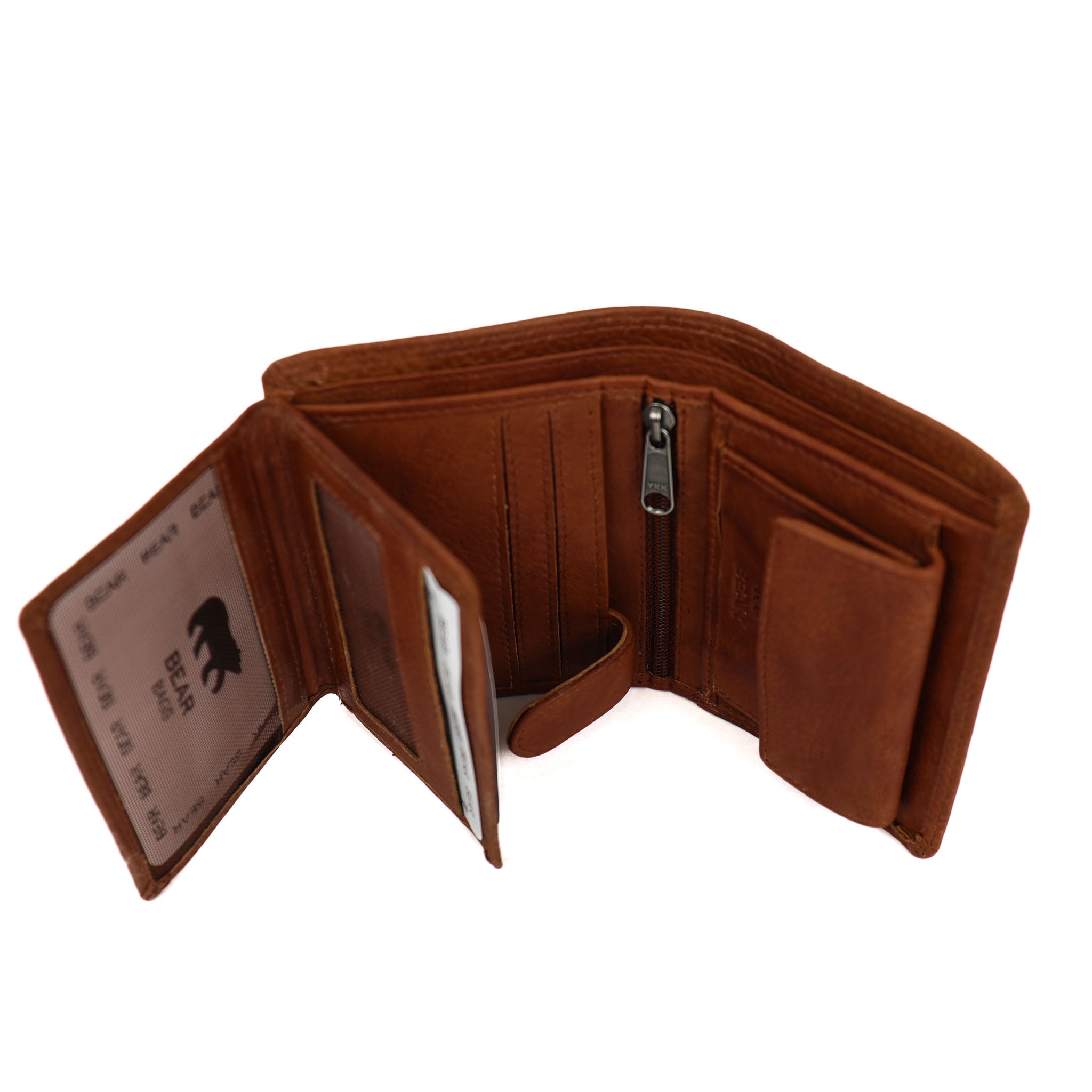 Hoge billfold 'Nolan' cognac COGNAC