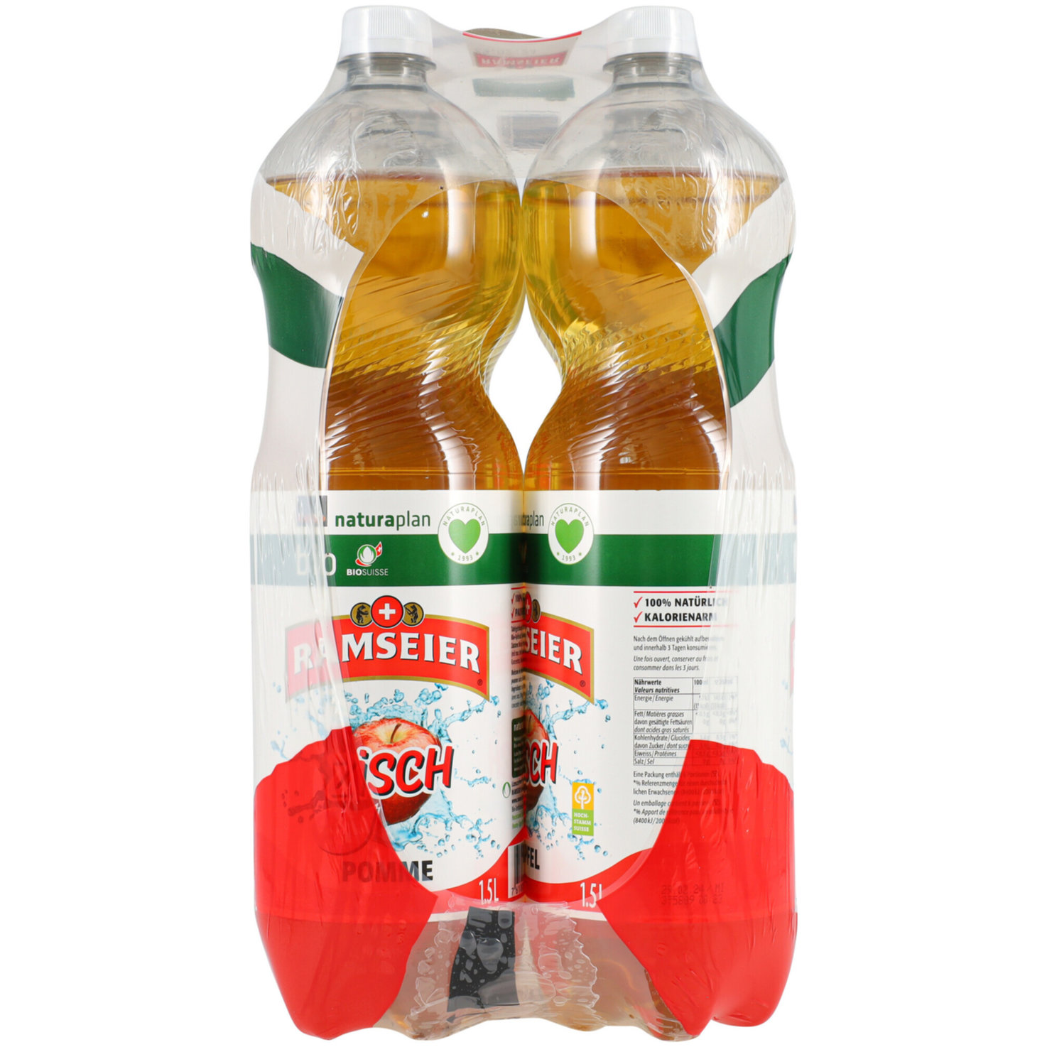 Ramseier Naturaplan Bio Zisch Apfel 6x1,5l