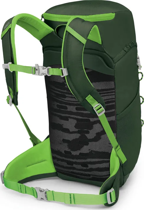 Osprey Kids' Jet 18 Green Canopy/Limeline Green