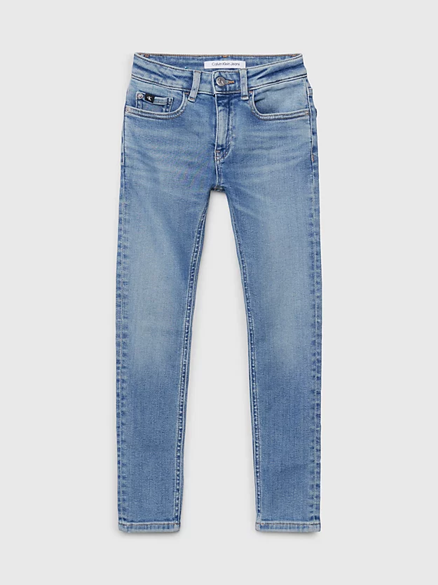 Calça jeans skinny de cintura média