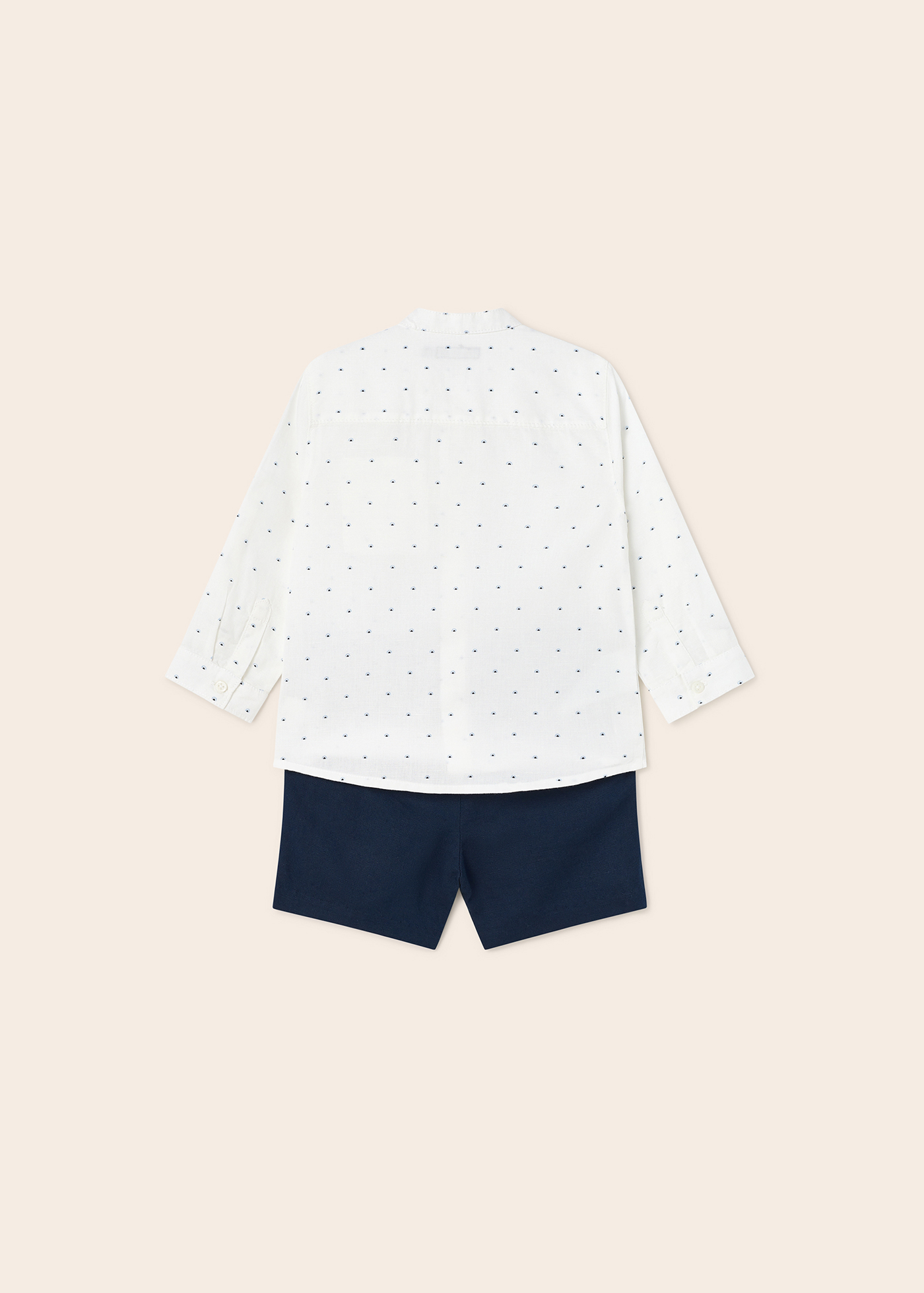 Conjunto de linho de 2 peças para bebê