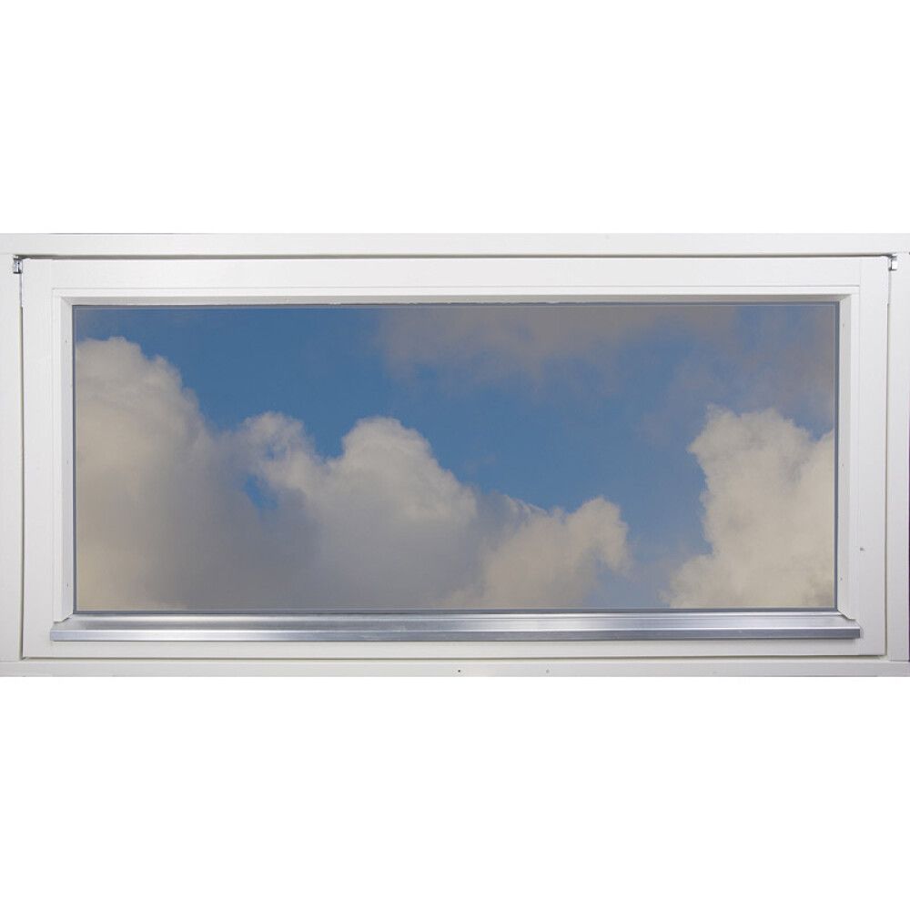 VINDU SMØLAVINDUET TOPPSVING 99X49CM 2-GLASS UBEHANDLET
