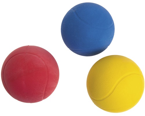 Schuimrubberen bal 7 cm, willekeurige kleurselectie