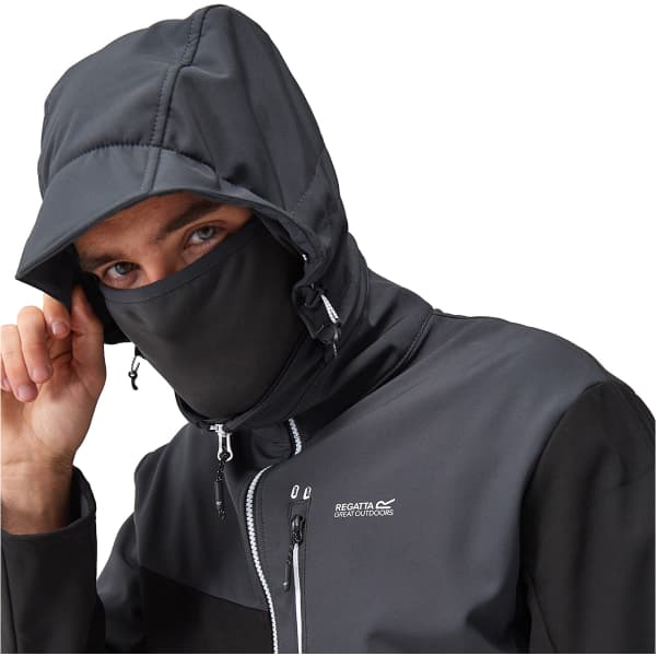 Veste randonnée REGATTA HEWITTS IX BLACK/ASH