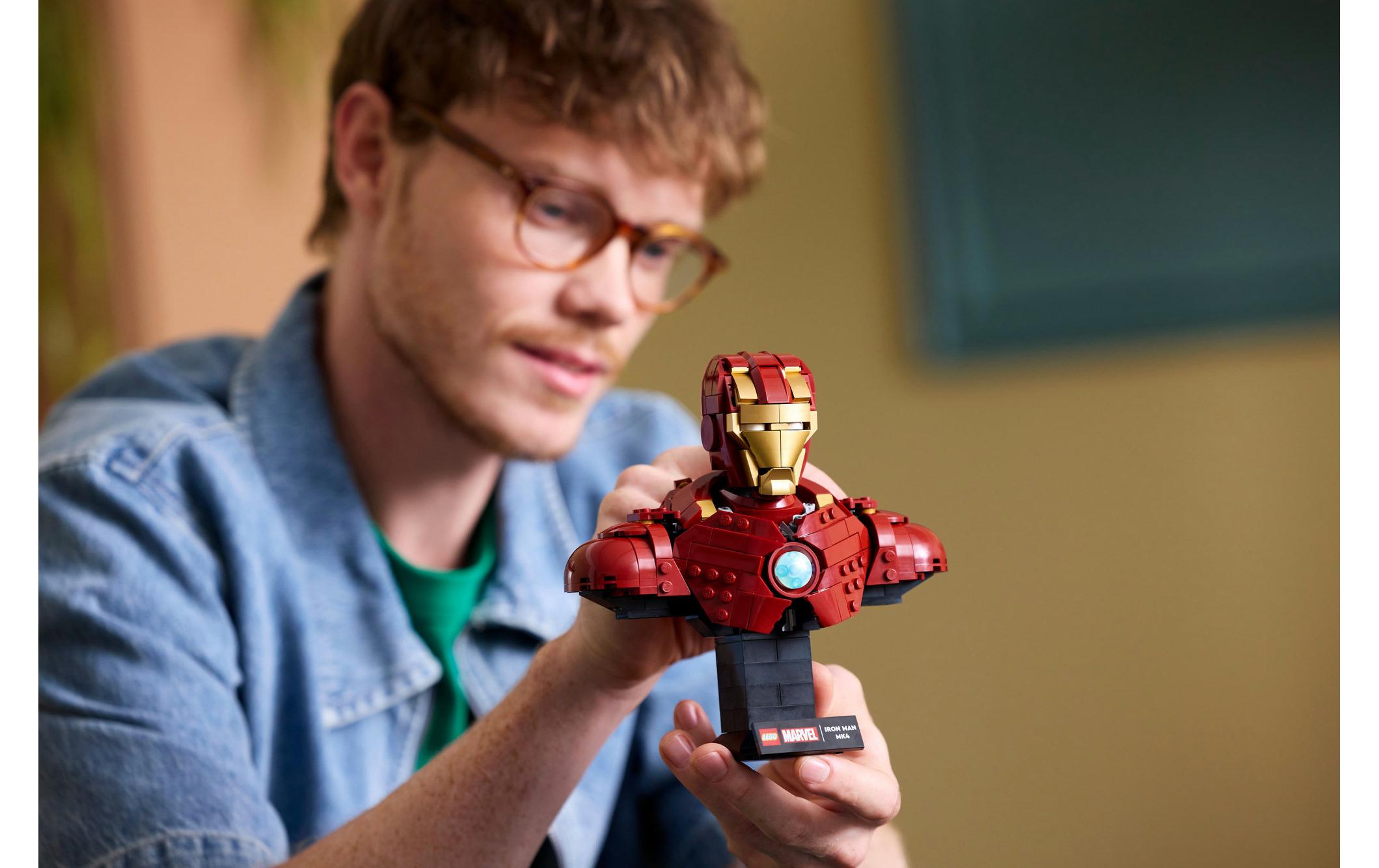 Marvel Super Heroes Iron Man MK4 76327Bauspiel für Kinder