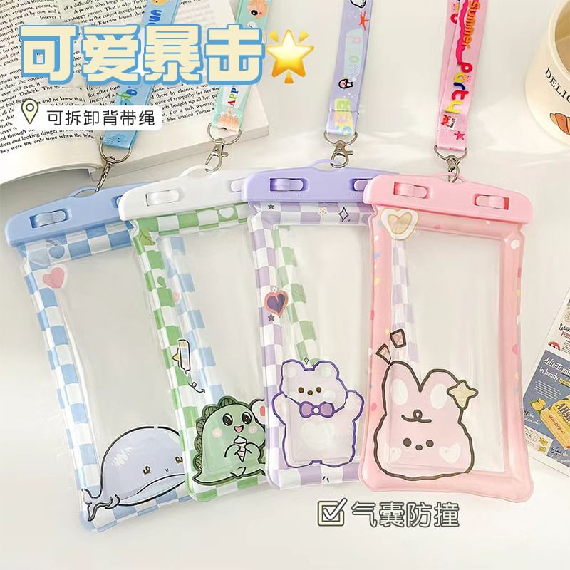 Connie Queenie - Animal Travel PVC Touchscreen Waterdichte Telefoonhoes (Verschillende Ontwerpen)