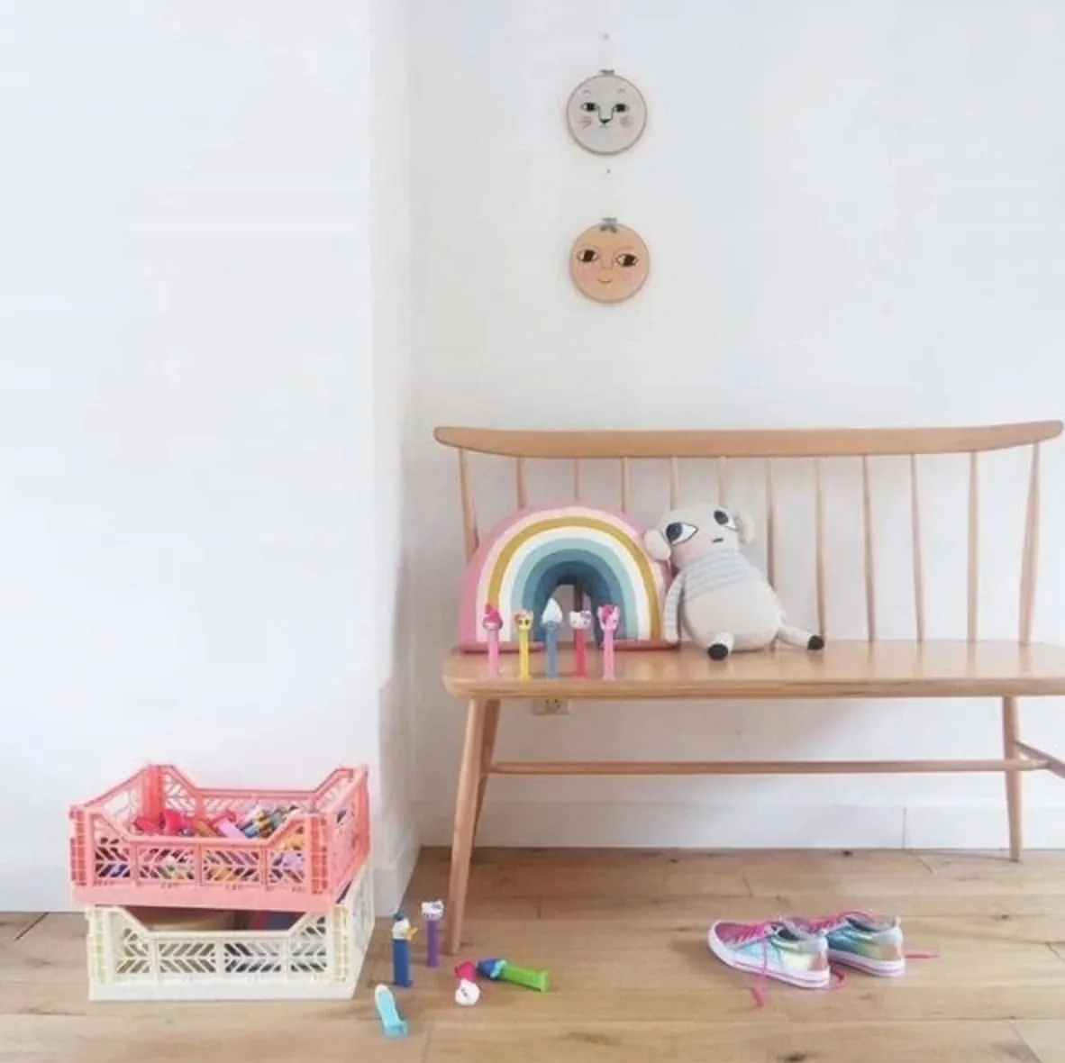 Aykasa Panier de Rangement Midi - Crème Coconut