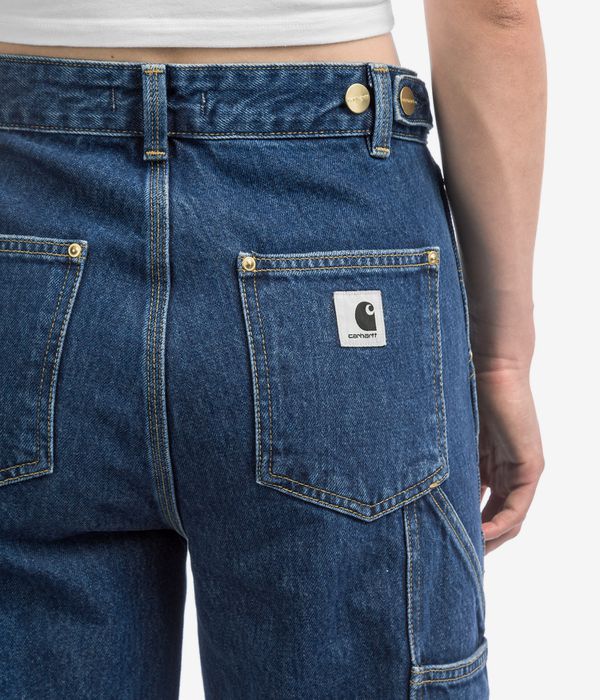 Carhartt WIP W' Nashua Doube Knee Smith Jeans women (blue stone washed)