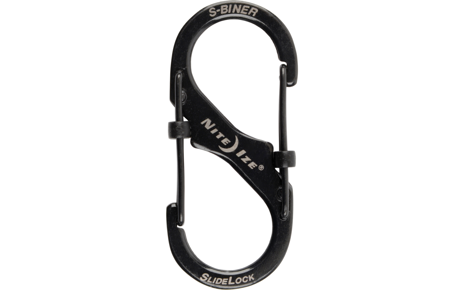 Nite Ize S-Biner SlideLock - Gr. 4, schwarz