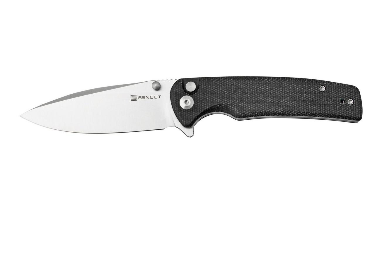 SENCUT Sachse S21007-1 Black Micarta zakmes