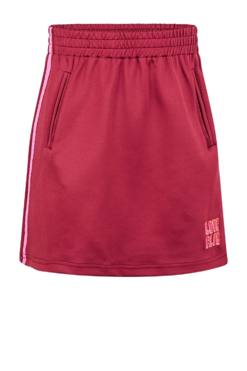 Shoeby korte rok donkerrood