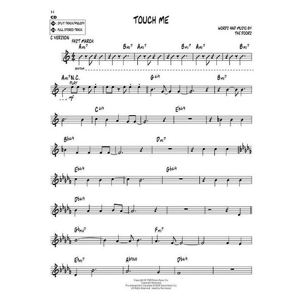 Hal Leonard Jazz Play-Along The Doors