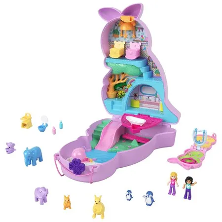 Mattel Polly Pocket Mama & Joey Kangaroo Schatulle