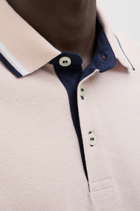 Jack & Jones roze heren polo
