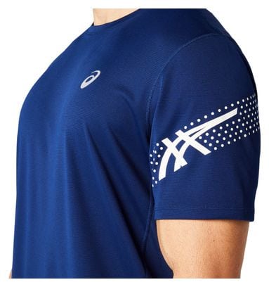 Maillot manches courtes Asics Icon Bleu Homme
