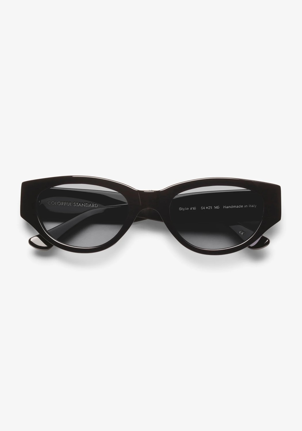 Colorful Standard Sonnenbrille Sunglass 16 Deep Black Solid - Black
