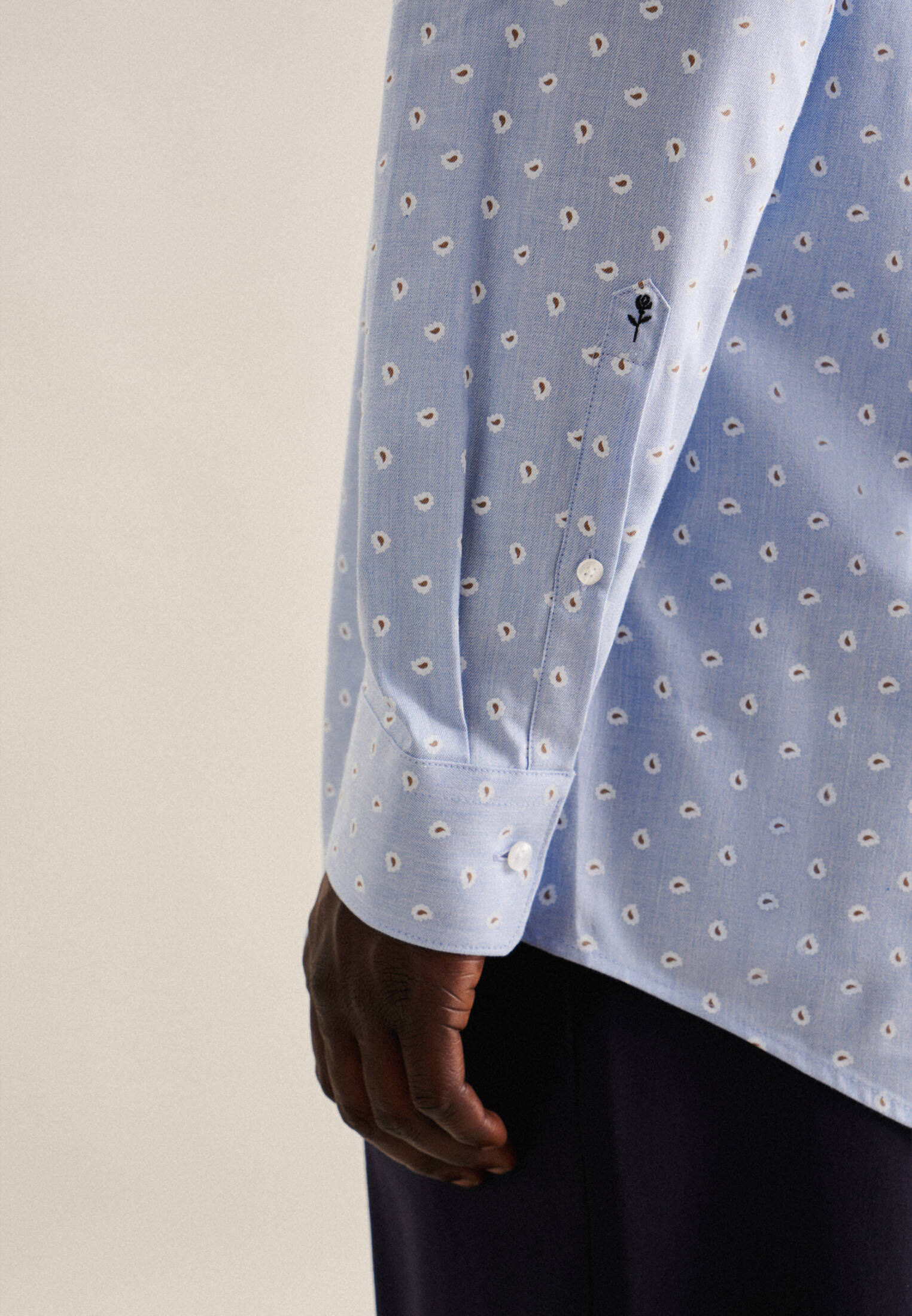 Seidensticker| Herren Flanellhemd Regular