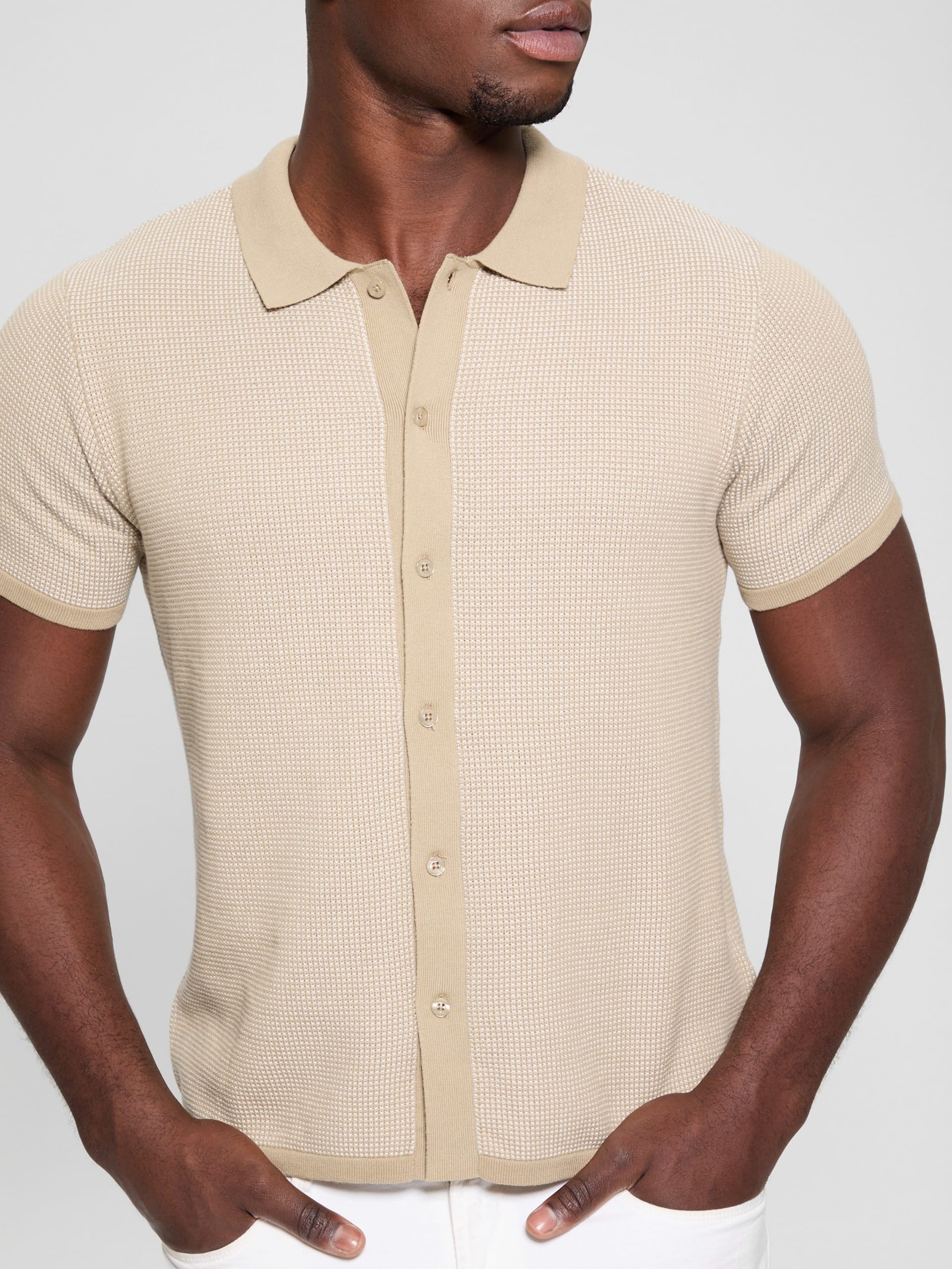 Camisa texturizada Highland