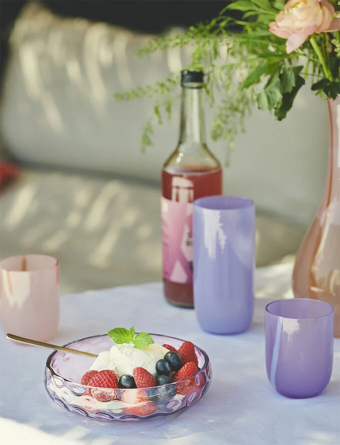 Kodanska Flow Longdrink Blue with print