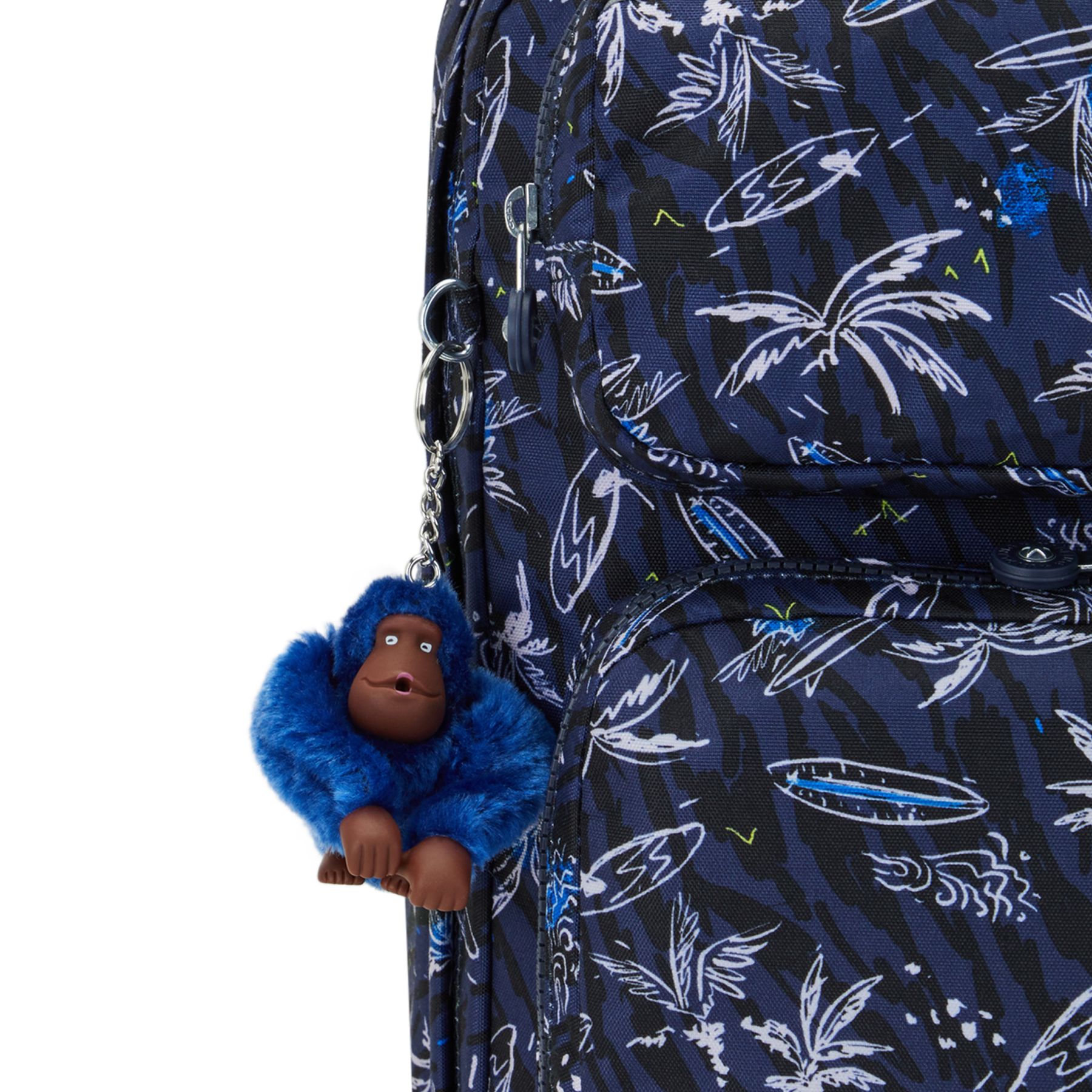SCOTTY Grand Sac à Dos avec Housse pour Ordinateur Portable - Surf Sea Print