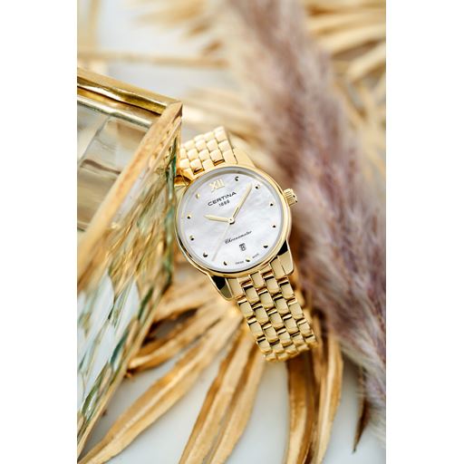 Certina DS-8 C033.051.33.118.00 Dameur, Guld, 27 mm