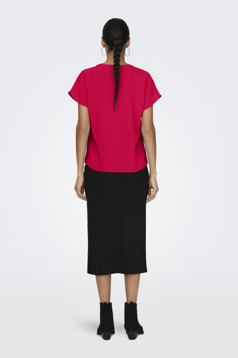Jacqueline de Yong rode dames t-shirt