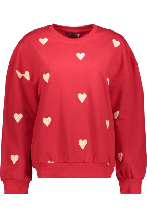 Geisha rode dames sweater