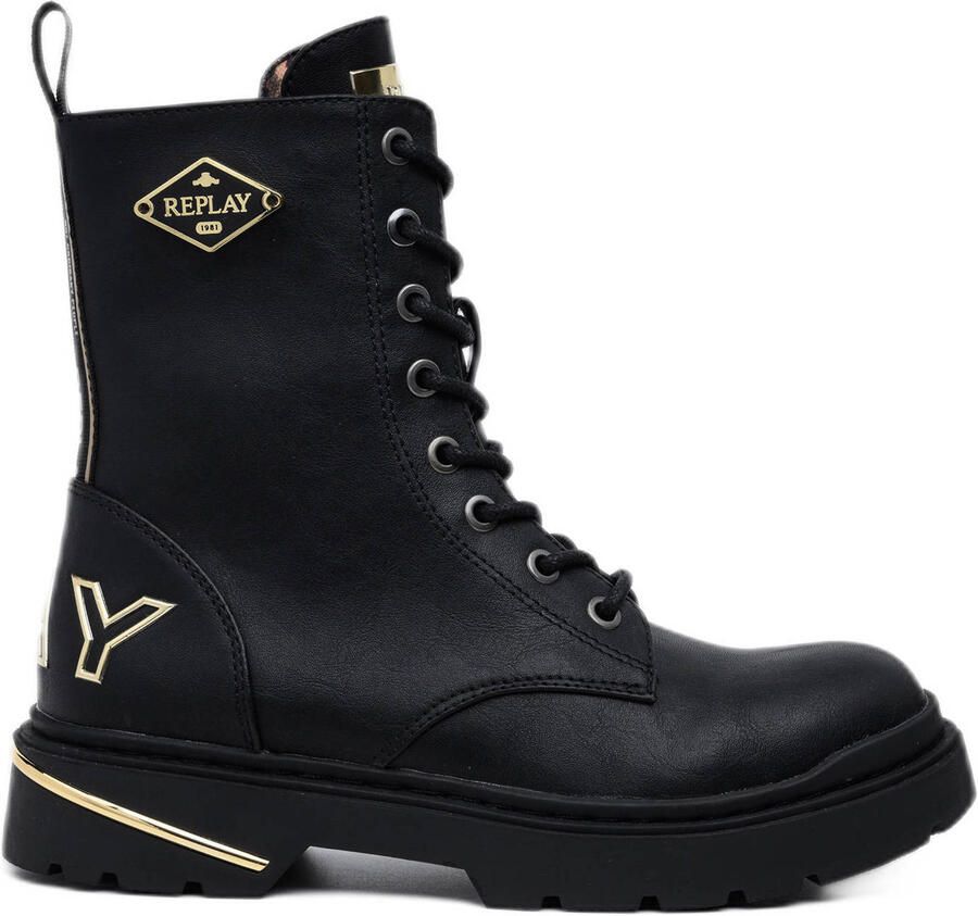 Replay Joplin 15 JL170037S-0006 Zwart Goud