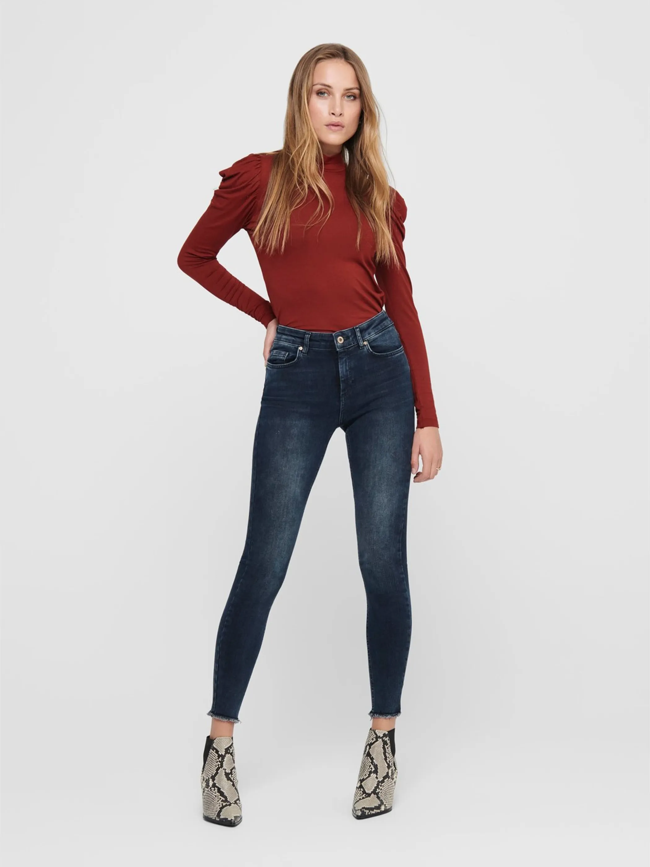 Only ONLBLUSH LIFE MID SK Jeans