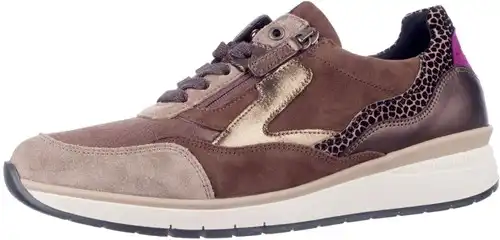 56.306.63 K Gabor bruin combi - maat 9.5 sneaker bruin combi - maat 9.5 Calandschoen