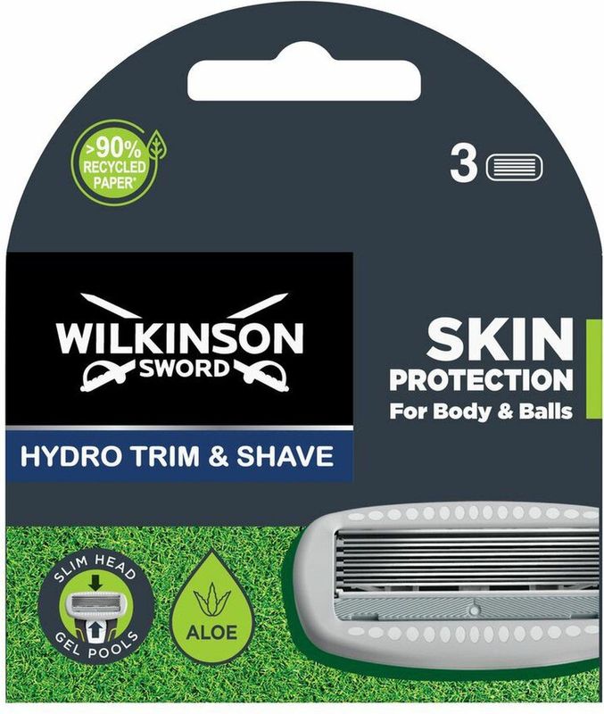 Wilkinson - Hydro Trim & Shave - Skin Body & Balls Mesjes