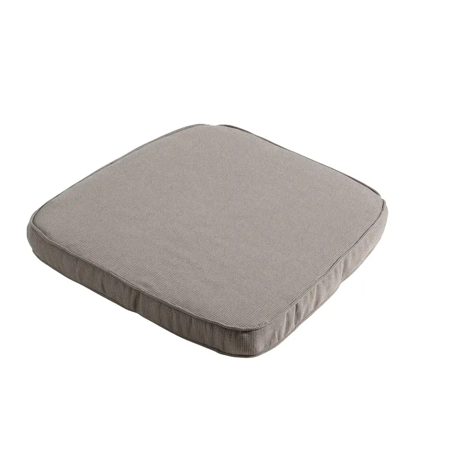Madison - Zitkussen Wicker Rib liver - Ca. 48x48 cm - Set van 4