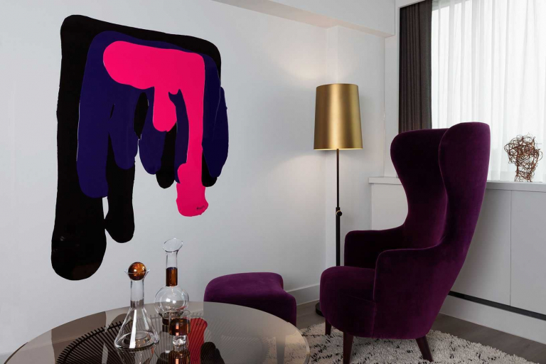 Tom Dixon Tank Wine glas set van 2 zwart