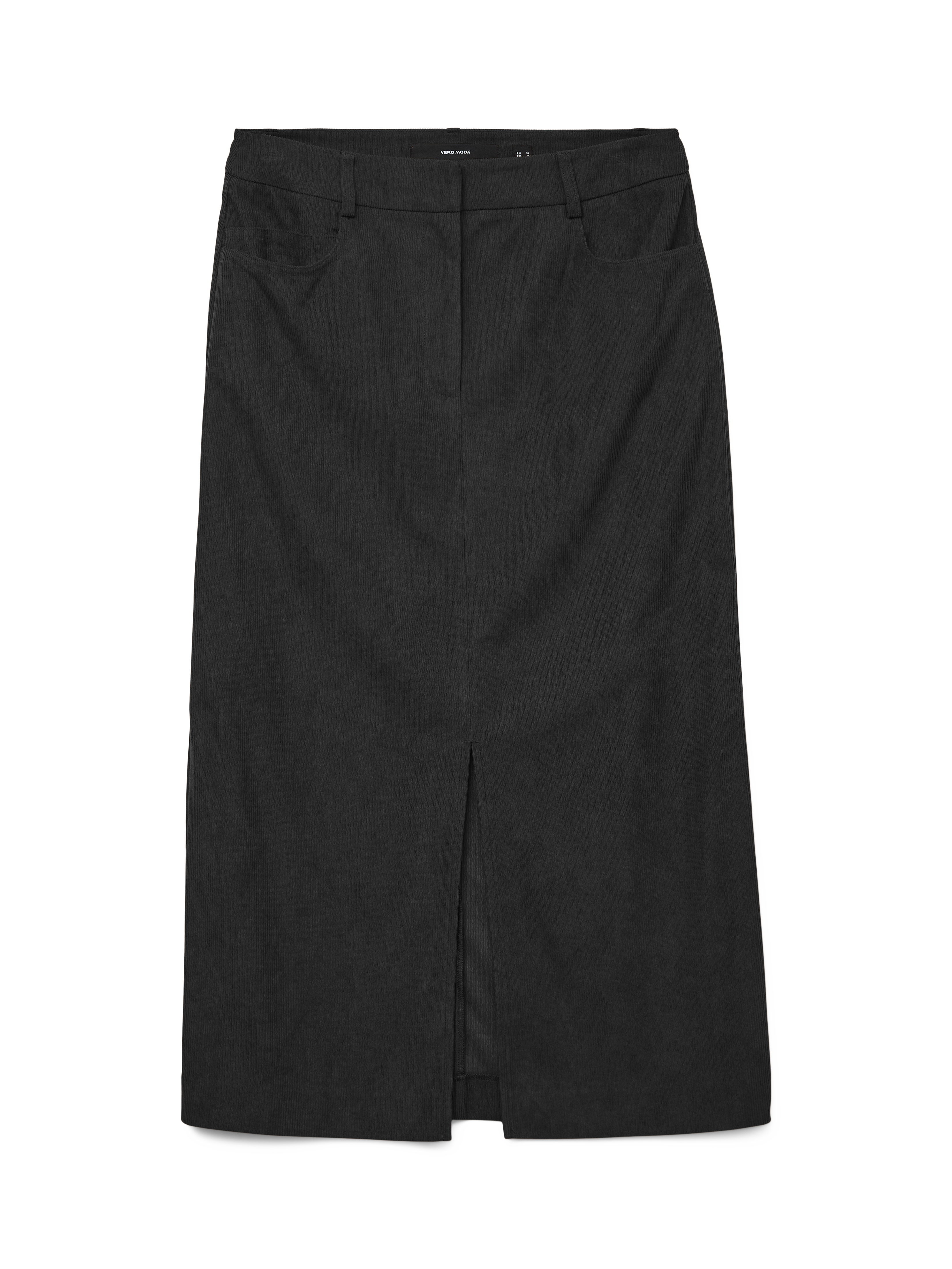 VMVILJA Corduroy High waist Midi-rok