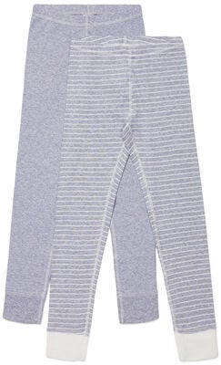 Luca & Lola Toto Stillongs 2-pack, Grey/Stripes