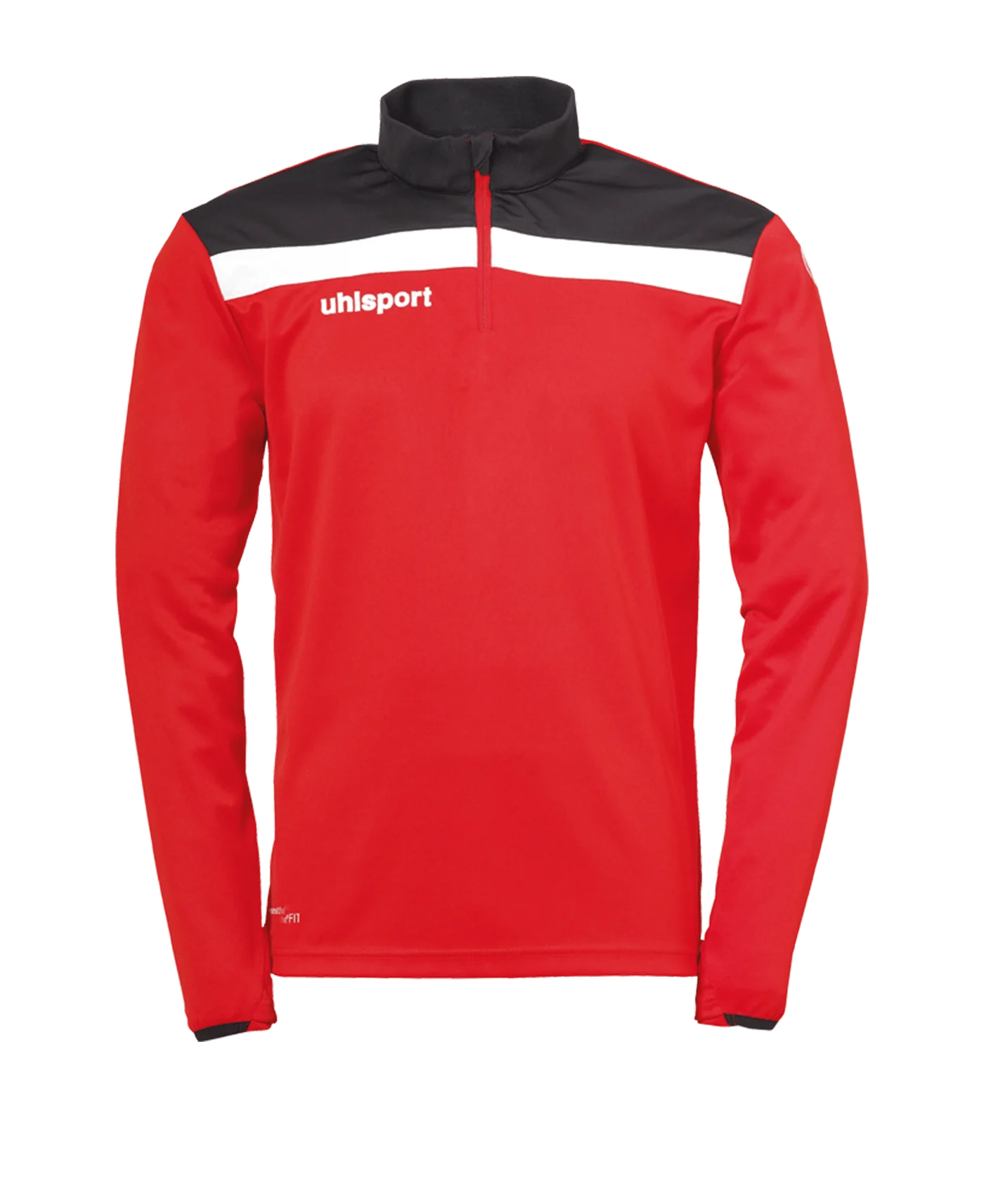 uhlsport Offense 23 Ziptop Rot Schwarz F04