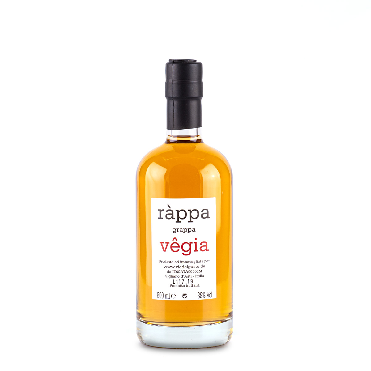 Grappa Vegia Rappa 38%