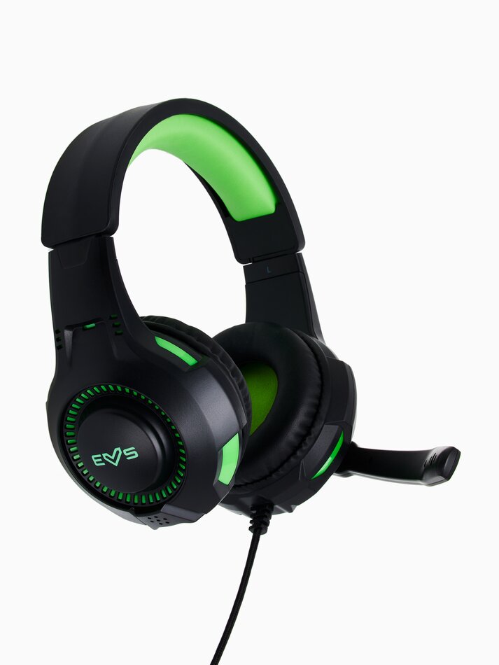 Fone de ouvido para jogos - Verde