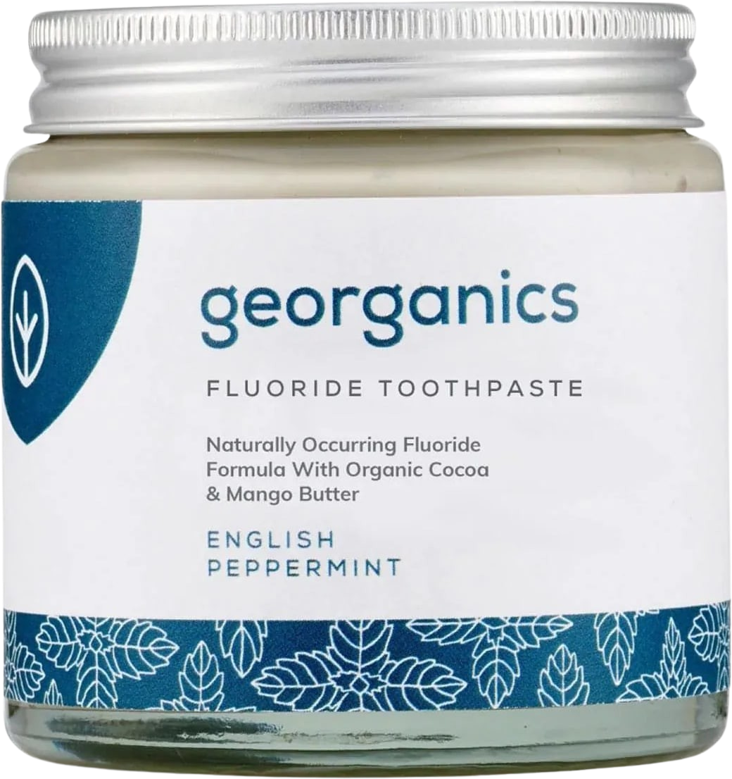 georganics  Fluoride Toothpaste Peppermint, 60 ml