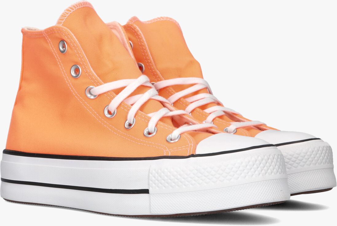 CONVERSE oranje converse hoge sneaker chuck taylor all star lift hi