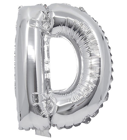 Decorata Party Folienballon - 32 cm - D - Silber