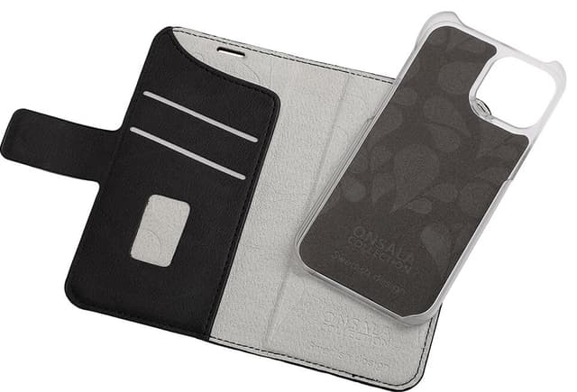 Onsala iPhone 13 Mini pungetui (Midnight Black)
