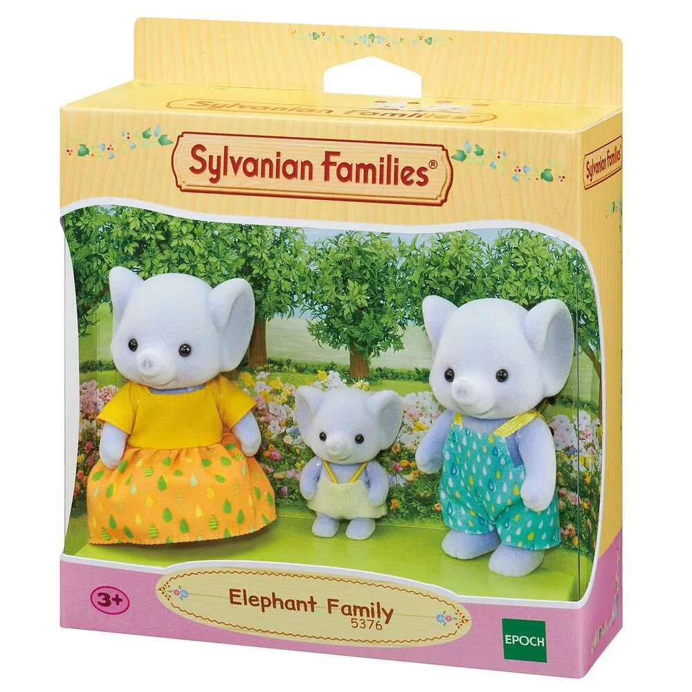 LA FAMILLE ELEPHANT - SYLVANIAN FAMILLES