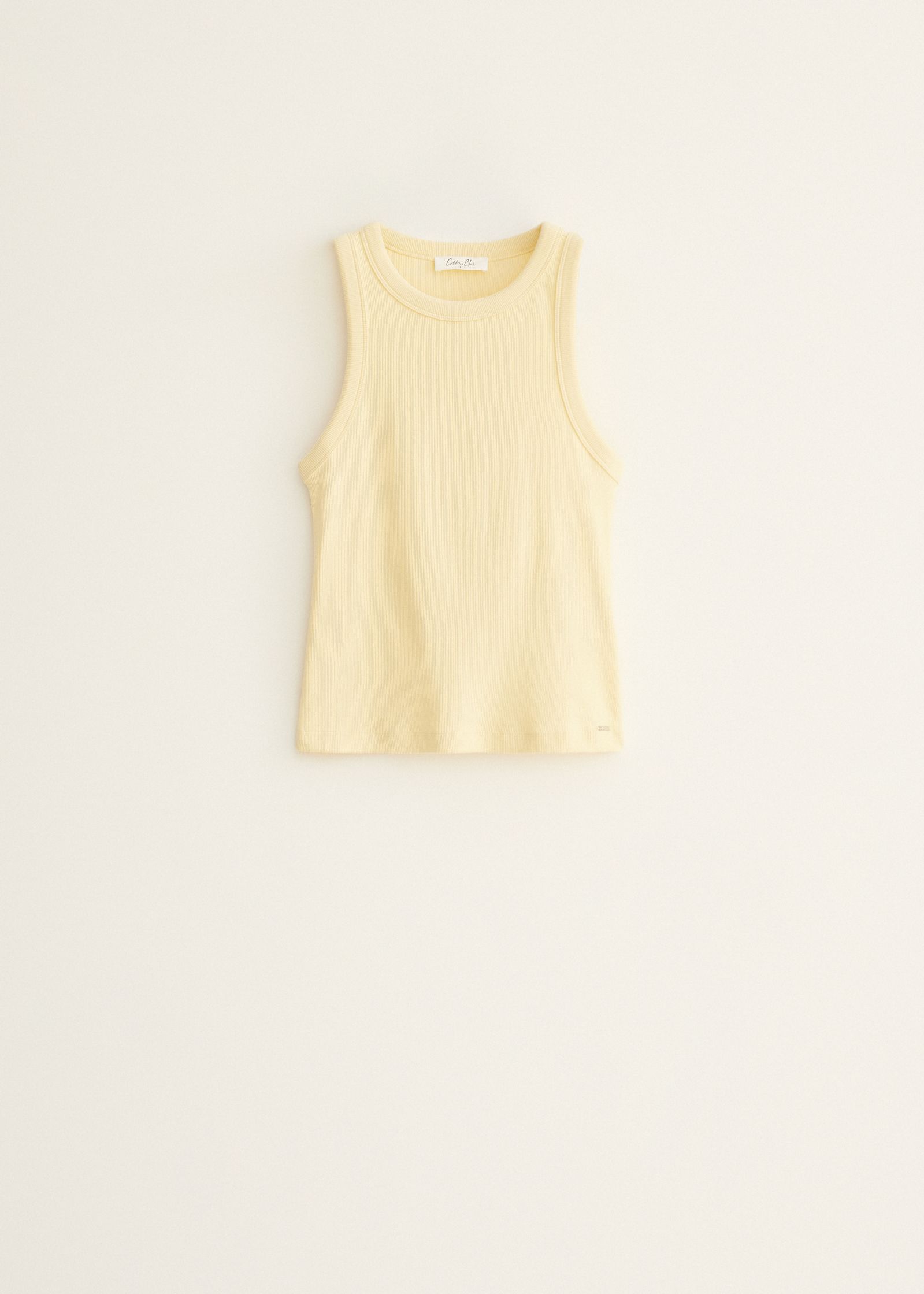 Singlet met rib