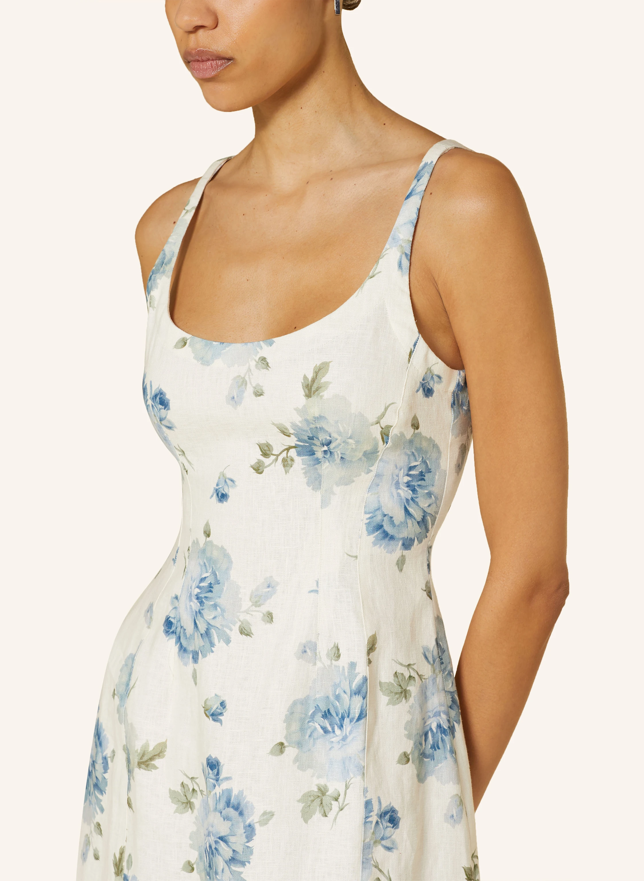 FAITHFULL THE BRAND Cocktailkleid SANNE aus Leinen
