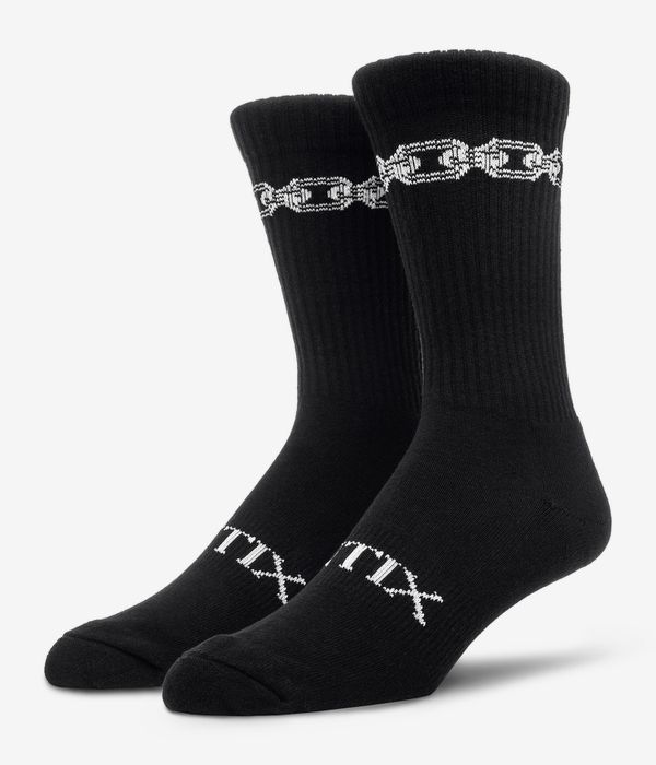 Antix Chain Socken US 6-13 (black)