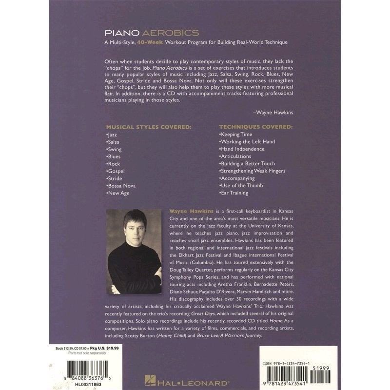 Hal Leonard - Wayne Hawkins - Piano Aerobics