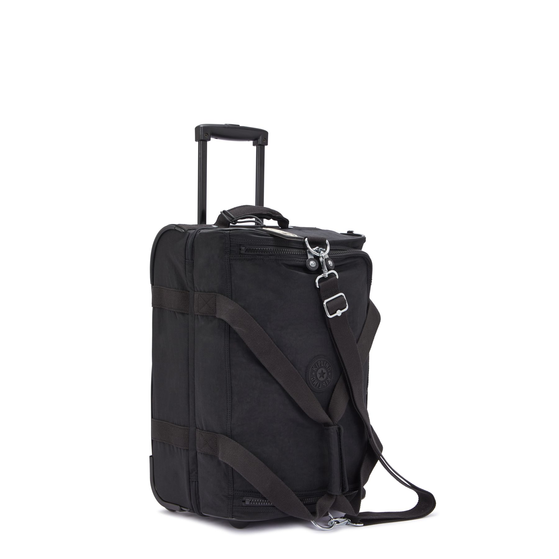 TEAGAN US Petit Sac de Voyage Cabine à Roulettes - Black Noir
