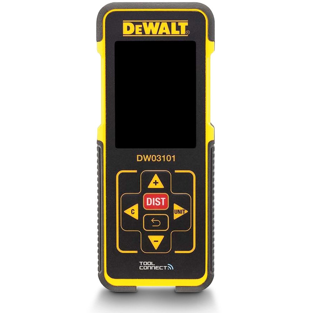 Medidor de distância a laser DEWALT Tool Connect de 100 m, modelo DW03101-XJ