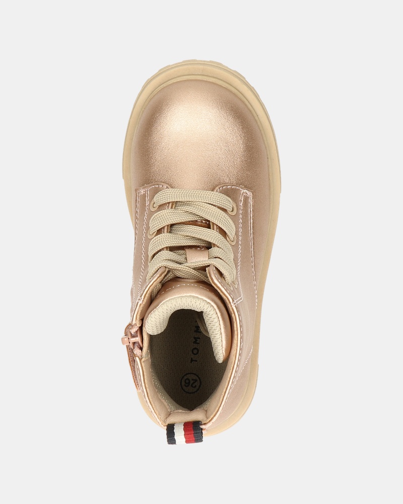 Tommy Hilfiger Keta Veterboots  - rose goud
